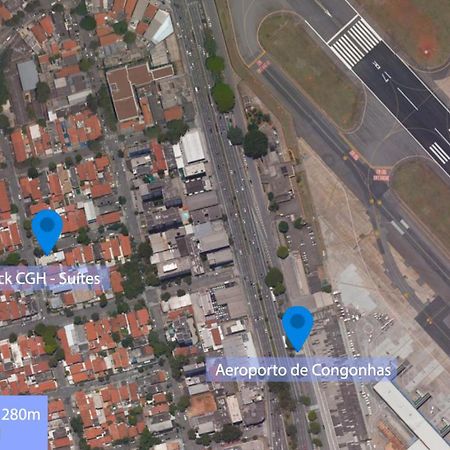 Rock Cgh Suites - Aeroporto De Congonhas São Paulo Exterior foto